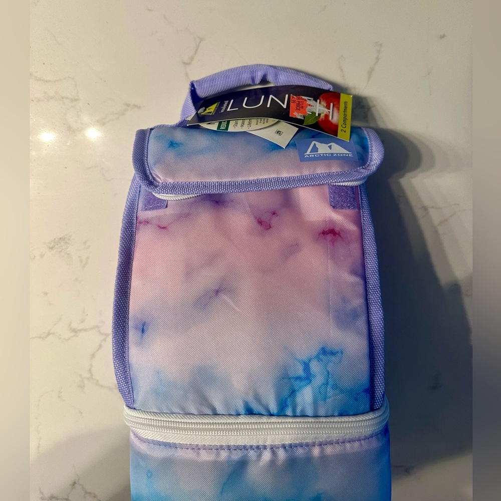 ARTIC ZONE insulated lunchbox/lunch bag. Two separate compartments. New! - Picture 2 of 4